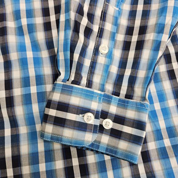 Panhandle Slim Shirt Adult XL Western Button Up Tuf Cooper Performance Mens - Picture 5 of 12